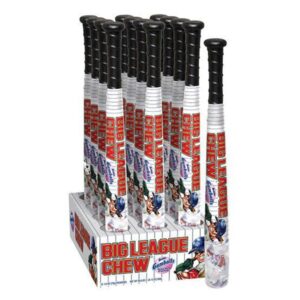 Big League Chew Baseball Bat 84GM 12PK