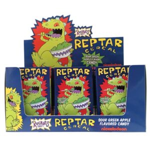 Rugrats Raptar Cereal Candy Tin 34GM 12PK