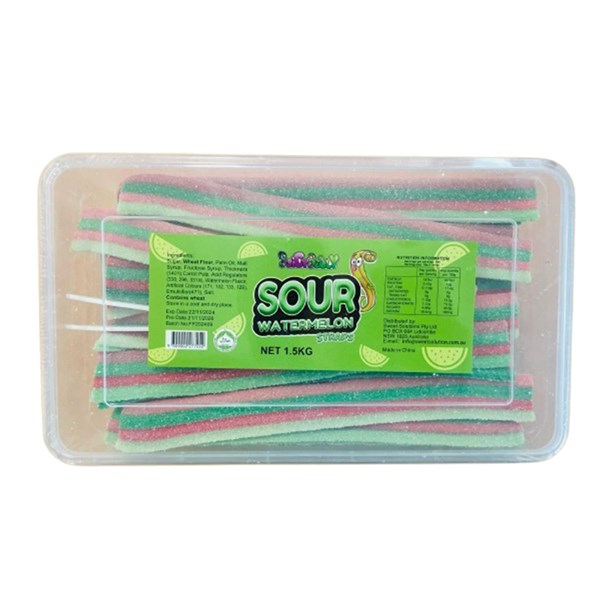 Juicy Jelly Tub Sour Watermelon 1.5kg