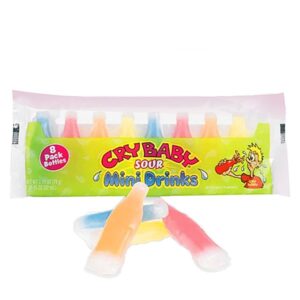 NIK N LIP CRay Baby Sour Wax Bottles 12PK
