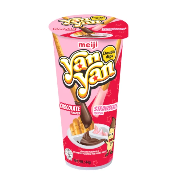 Yan Yan Chocolate Strawberry 44gm 10PK