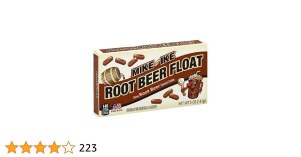 Mike & Ike Root Beer Float 120GM 12PK