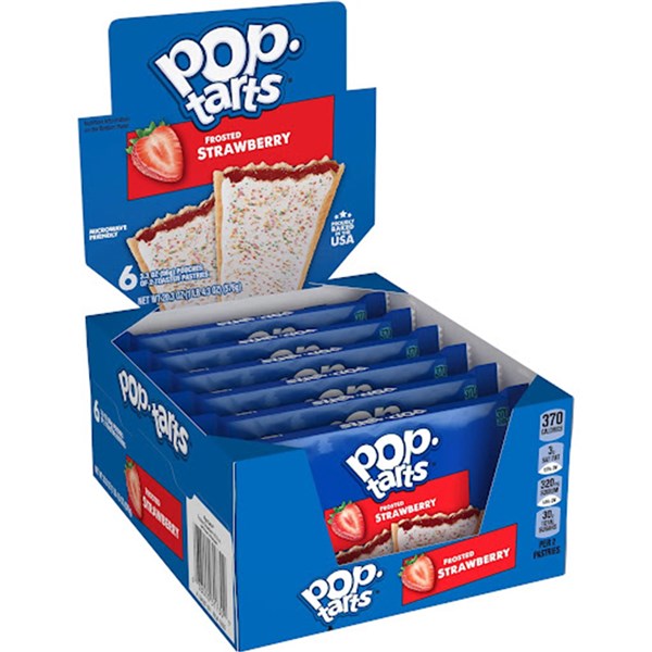 POP TARTS Frosted Strawberry 96GM 6PK