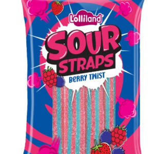 SOUR STRAPS BERRY TWIST 160GM *12