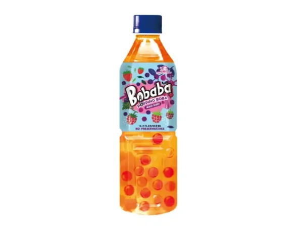 BOBABA Mixed Berry Bubble Tea 500ml 24PK