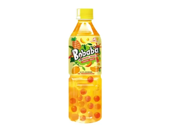 BOBABA Pineapple Mango Bubble Tea 500ml 24PK