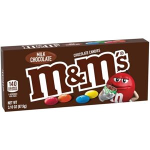 M & M's Milk Chocolate Milk Theatre Box 88gm 12PK