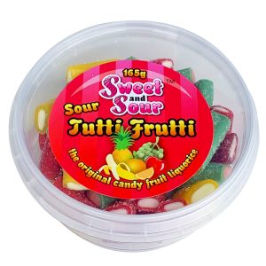 Sweet & Sour Tutti Frutti 165GM 1Ea