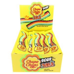 Chupa Chups Sour Belt Tutti Frutti 60PK