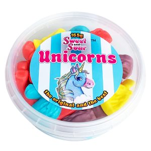 Sweet & Sour Unicorns 165GM 1Ea