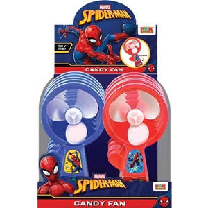 Spiderman Candy Fan 5GM 12PK