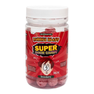 B/Blast Sour Candy Strawberry 200GM 1 EA