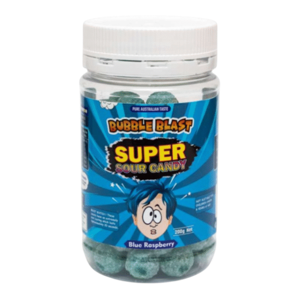 B/Blast Sour Blue Raspberry 200GM 1 EA