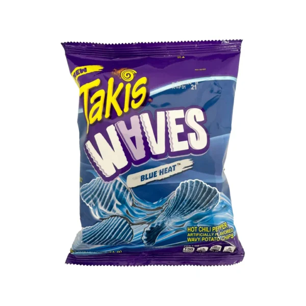 Takis Waves Blue Heat 71GM 20PK
