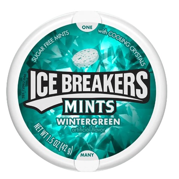 ICE BREAKERS Winter Green 42GM 8PK