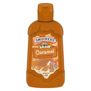 SMUCKER's Magic Shell Caramel 206GM 8PK