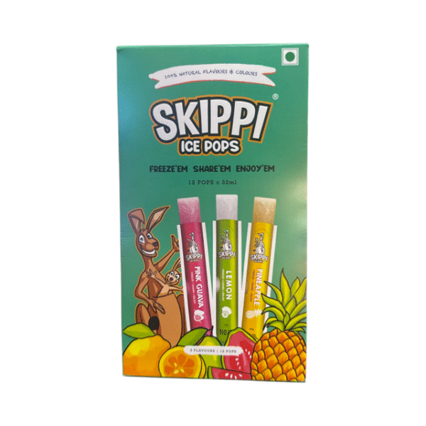 SKIPPI'S Ice Pops Green 32mls 12PK