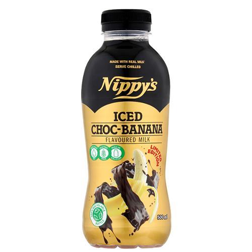 Nippy's Iced Choc Banana 500ml 12PK