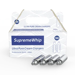 SupremWhip Cream Chargers 8.2GM 100PK