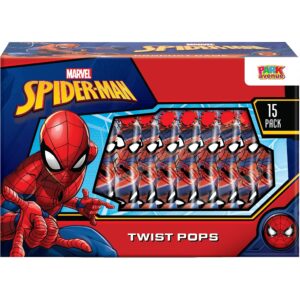 Spider Man 15 Twist Pops 8PK