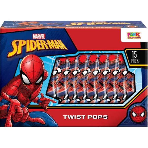 Spider Man 15 Twist Pops 8PK