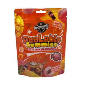 "Heavenly Candies" Peeled Gummies PARTY MIX 65GM 12PK