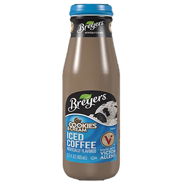 Breyers Ice Coffee cookies Cream Glass 405ml 12PK