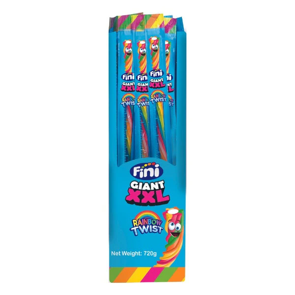 FINI Giant XXL Rainbow Twist 24PK