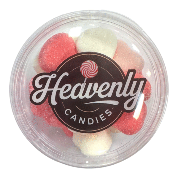 Tub Pink & White Hearts 90GM 1Ea