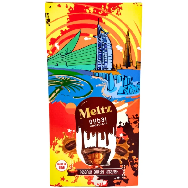 Meltz Dubai Chocolate Peanut Butter 192GM