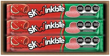 Lucas Skwinklote Watermelon Candy Strip 40gm 6 PK