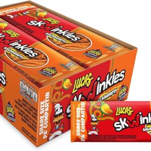 Lucas Skwinkles Salsagheti Mango Flavour 24g * 12 Pack