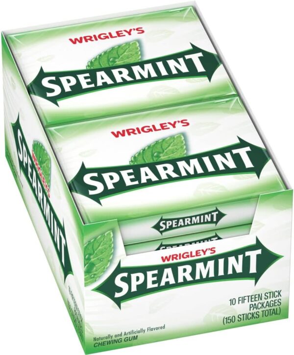 Wrigley's Spearmint 15STK 10PK