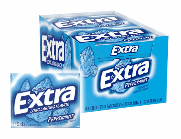 Extra Long Lasting Peppermint 15STK 10PK