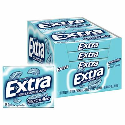 Extra Long Lasting Smooth Mint 15STK 10PK