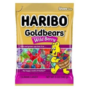 Haribo wild berry Gold Bears 142GM 12PK