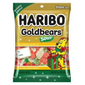 Haribo Sour Gold Bears 142GM 12PK