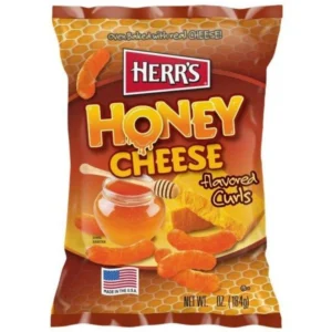 Herr's Honey Cheese Curls 170gm 12PK
