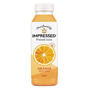 Impressed Essential Orange Juice with Pulp 425ml 6PK(BUY 3 GET 1 FREE)