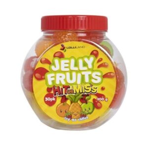 Lolly Jelly Fruit Jar 900GM