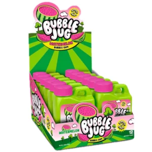 Bubble Jug Watermelon Bubble Gum 55GM 12PK