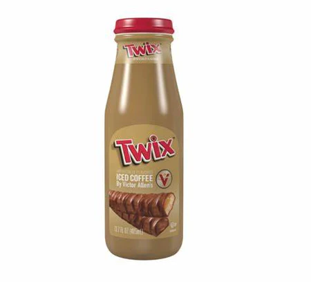 Twix Iced Coffee Glass Bottle 405ml 12PK