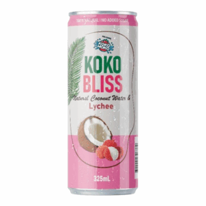 KOKO BLISS Lychee C/water 325mls 12PK