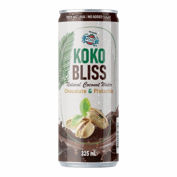 KOKO BLISS Chocolate Pistachio C/water 325mls 12PK