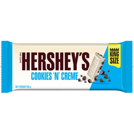 Hersheys KING SIZE Cookies N Cream 74GM 18PK