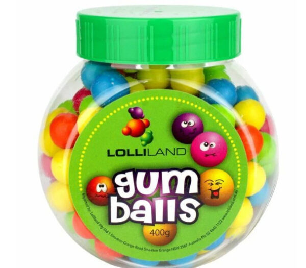 Gum Ball Jar 400GM