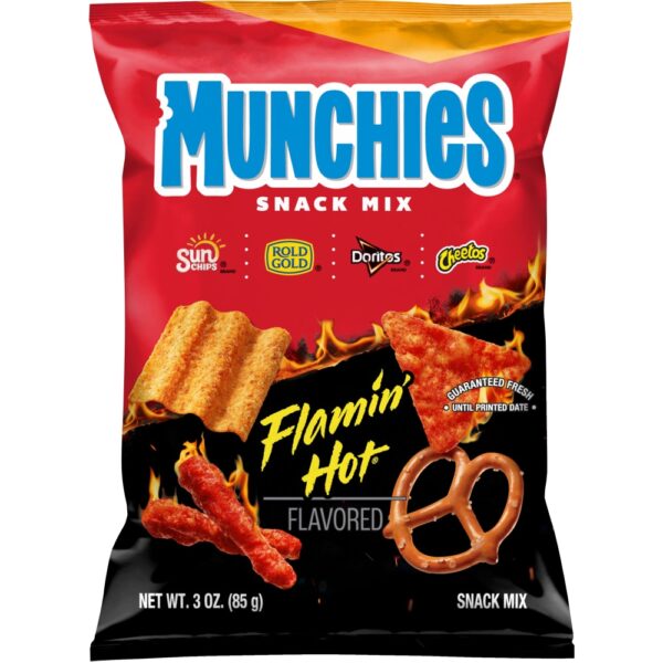 Munchies Snack Mix Flamin Hot 262GM 8PK