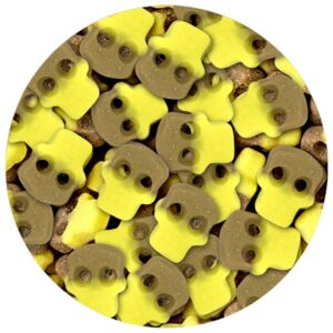 Juicy Jelly Sweddish Sweet Skull Banana Toffee 2.27KG