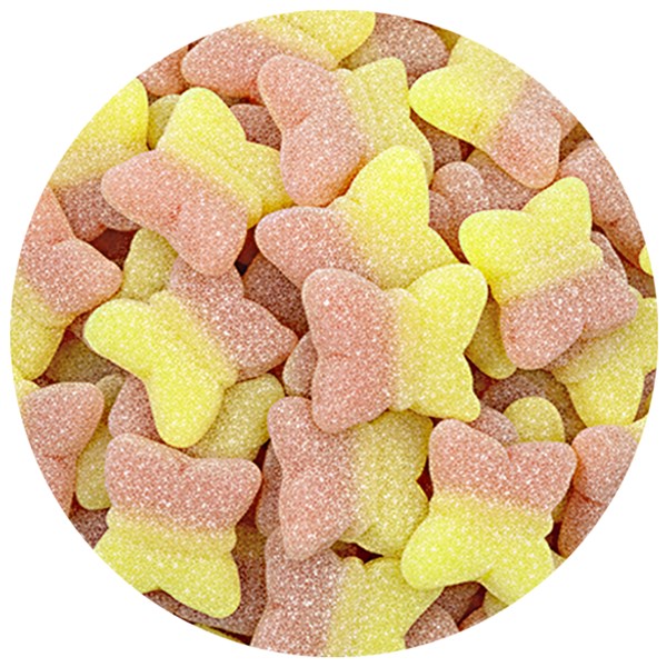 Juicy Jelly Sweddish Sour Butterfly Tutti Frutti 2.27KG