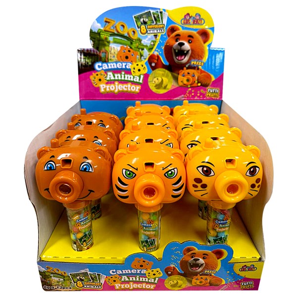 Kidzfrenzy Camera Animal Projector 8GM 12PK